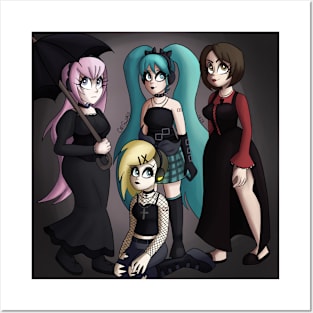 Goth Vocaloids Posters and Art